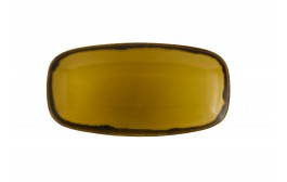 Harvest Mustard Chefs' Oblong Plate